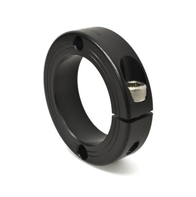 FHD-MCL-45-AN Ruland Collar, One Piece, Clamp Screw, Bore 45mm, OD 73mm, W 19mm, Anodised Aluminium