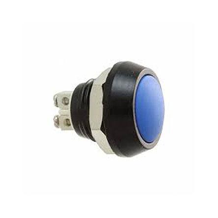 MMP0120/ABLS Bulgin Push Button Switch, Momentary, Panel Mount, 12mm Cutout, SPST, 36V dc, IP67