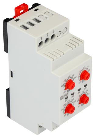 122-212 RS PRO Voltage Monitoring Relay, Three Phase, 380V ac, DIN Rail