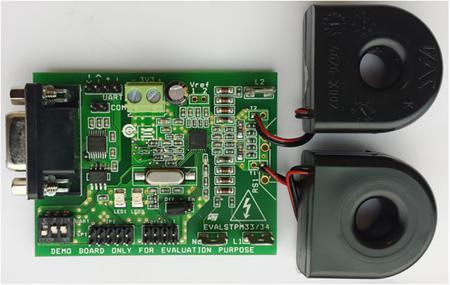 EVALSTPM34 STMicroelectronics Energy Metering Evaluation Board for STPM34 Power Line System