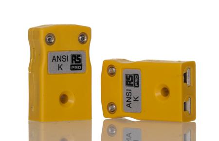 262-3139 RS PRO Miniature Thermocouple Connector for Use with Thermocouple, 4mm Probe, ANSI, RoHS Compliant Standard