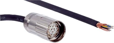 DOL-2312-G30MLA3 SICK Straight Female 12 way M23 to Unterminated Connector & Cable, 30m