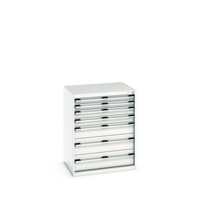 40020053-16V Bott 7 Cabinet, Steel, 1000mm x 650mm x 800mm, Light Grey