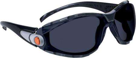 PACAYA-SMOKE Delta Plus PACAYA Anti-Mist Safety Glasses, Smoke Polycarbonate Lens, Vented