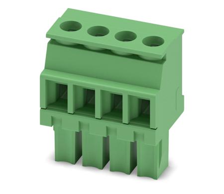 1826995 Phoenix Contact, 3.81mm Pitch, MCVW 1.5/4-ST-3.81, 4 Way, , Pluggable Terminal Block, Plug, Cable Mount, Screw