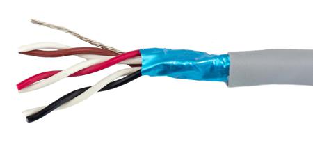 78163 SL001 Alpha Wire Ecogen Ecocable Mini Series Data Cable, 3 Pairs, 6 Cores, 0.15 mm², Screened, 26 AWG, 305m, Screened Shield