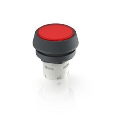 1.65.124.321/1306 RAFI Red Push Button LED for Use with Push Buttons