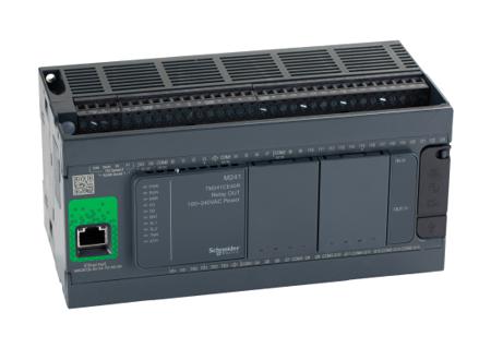 TM241CE40R Schneider Electric Modicon M241 Series PLC CPU, Relay Output, 24-Input