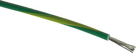 811-4586 RS Pro Green/Yellow FLEXIBLE BK Switchgear Cable, 16 mm² CSA, 1 kV dc, 600 V ac, 100m