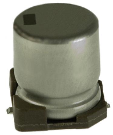 UWD1H470MCL1GS Nichicon 47μF Aluminium Electrolytic Capacitor 50V dc, Surface Mount -