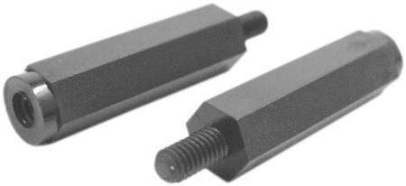 971400485 Wurth Elektronik Standoff, M4 Thread, 40mm Body, Polyamide, Male/Female, 8mm Stud