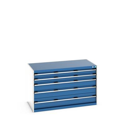 40030007-11V Bott 5 Cabinet, Steel, 800mm x 750mm x 1300mm, Blue