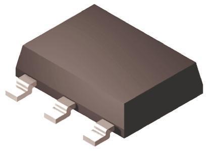 ZXMS6006DGTA Diodes Inc  N-channel MOSFET, 2.8 A, 70 V IntelliFET, 3+Tab-Pin SOT-223