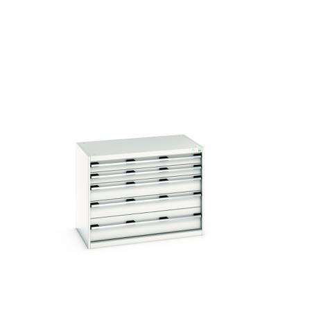 40021009-16V Bott 5 Cabinet, Steel, 800mm x 650mm x 1050mm, Light Grey