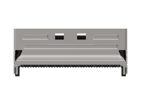 1-2379397-5 TE Connectivity, Mini Cool Edge I/O Surface Mount Mini I/O Connector Plug, 74 Way, Shielded