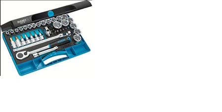 954N HAZET 44-Piece 1/2 in Square