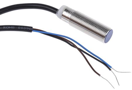 XS112BLPAL2 Telemecanique Sensors, M12, PNP Inductive Sensor 42mm Length, 12 → 24 V dc supply voltage , IP67 Rating