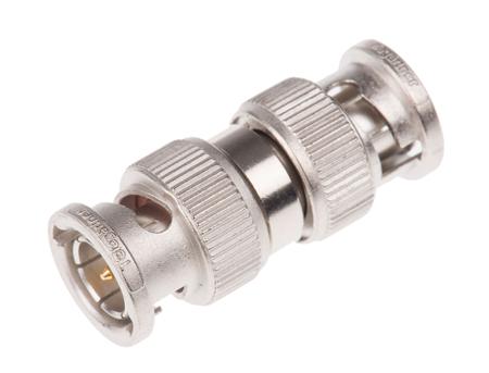 J01005A1230 Straight 75Ω RF Adapter BNC Plug to BNC Plug 0 → 4GHz
