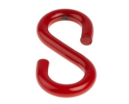 898-7154 RS Pro A4 Red Steel Material Barrier & Stanchion Hook for use with Barrier Post & Chain, 4m, 6 (Dia.) mm x 4 m