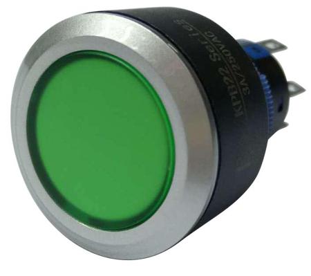 175-8914 2 Poles + Lock + Green LED 220V