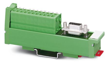 2959560 Phoenix Contact 9-Contact Female Interface Module, D-sub Connector, DIN Rail Mount, 2.5A