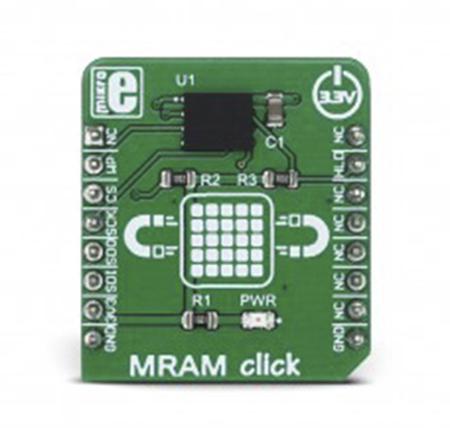 MIKROE-2914 MikroElektronika , MRAM Click mikroBus Click Board for MR25H256A