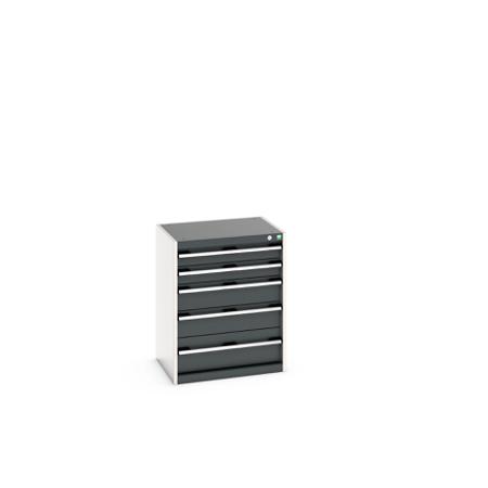 40011046.19V Bott 5 Cabinet, Steel, 800mm x 650mm x 525mm, Anthracite Grey, Light Grey