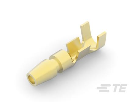 170020-3 TE Connectivity, 170020 Uninsulated Crimp Bullet Connector, 0.5mm² to 2.27mm², 20AWG to 14AWG, 4mm Bullet diameter Male