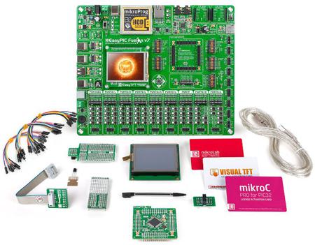 MIKROE-2011 MikroElektronika mikroLAB for PIC32 MCU Development Kit
