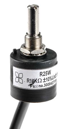 173-0760 RS PRO 10kΩ Wirewound Potentiometer Panel Mount