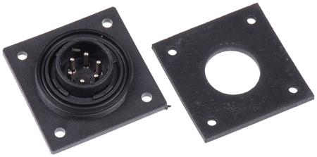 PX0767/P Bulgin Circular Connector, 6 Contacts, Flange, Standard Connector, Plug, Male, IP68, Standard Buccaneer Series