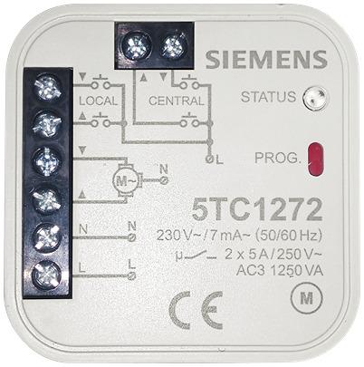 5TC1272 Siemens Blind & Roller Control Switch,5A, 5TC12 Series