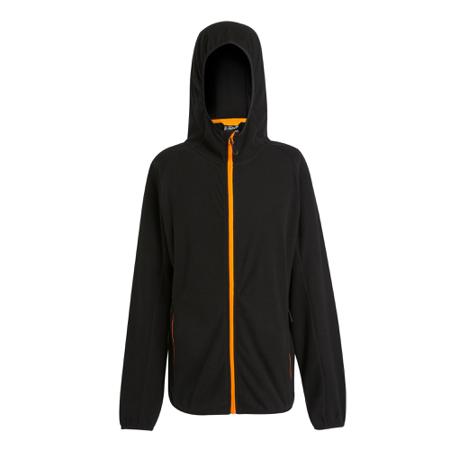 TRF690-00M-50 Regatta Professional TRF690 Black, Orange 100% Polyester Fleece Jacket S