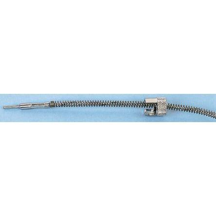 324-1995 RS Pro J Type Thermocouple 316 Stainless Steel Probe 20mm Length, 5mm diameter, 0°C → +600°C