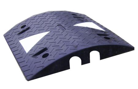 252-2794 RS PRO 500mm Black/White Cable Cover in Rubber, 50mm Inside dia.