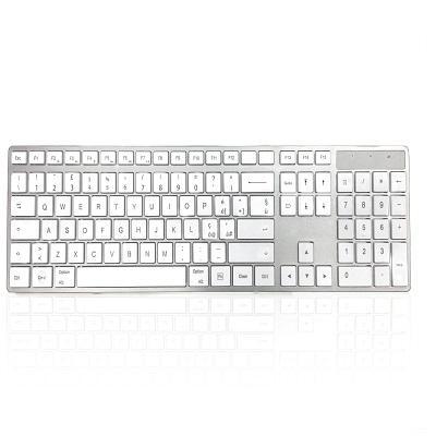KYBAC301-BTMACIT Ceratech 301 MAC Wireless Bluetooth Mac Keyboard, QWERTY, White