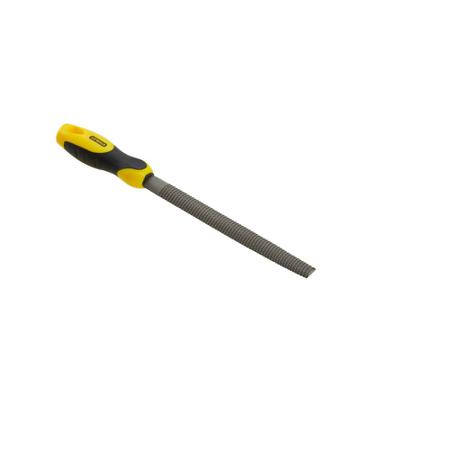 0-22-471 Stanley 380mm, Rasp Cut, Flat File Handle With Soft-Grip Handle