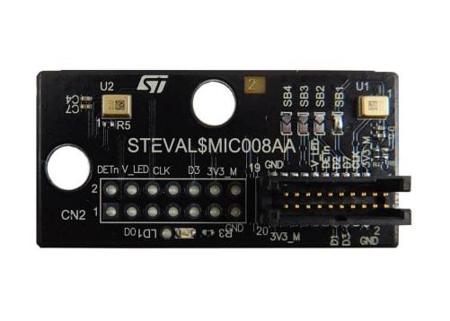 STEVAL-MIC008A STMicroelectronics Dual MP23DB01HP MEMS Mic Daughter Board Microphone Sensor Daughter Board