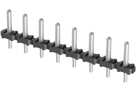 14120816050000 HARTING Har-Flexicon Series Horizontal Through Hole Connector Strip, 8 Contact(s), 5 mm Pitch, 1 Row, Unshrouded