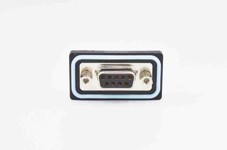CDFV7W2213L251 Norcomp CDFV 7 Way Vertical PCB D-sub Connector Socket, 2.77mm Pitch, with 4-40 Screw Locks, Boardlocks