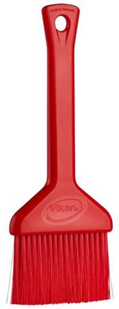 5552704 Vikan Red Pastry Brush for Food Industry, General Cleaning with brush included