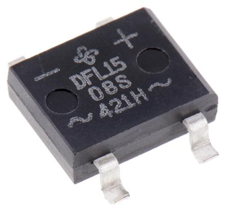 DFL1508S-E3-77 Vishay DFL1508S-E3/77, Bridge Rectifier,, 4-Pin DFS