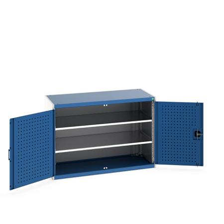 40022102-11V Bott 2 Door Steel Floor Standing Cupboard, 1300 x 650 x 900mm