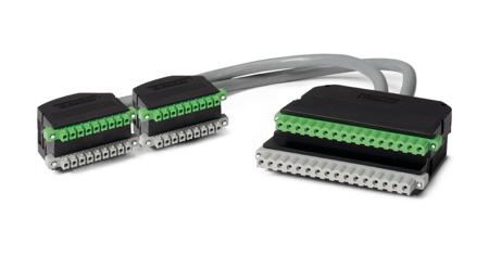 2908408 Phoenix Contact CAB-MSTB Series Cable for Use with Honeywell C300 Universal I/O, 30 V ac/dc
