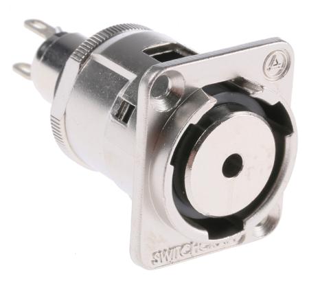 EH35MMSSCPKG Switchcraft Jack Connector 3.5 mm Panel Mount Stereo Socket