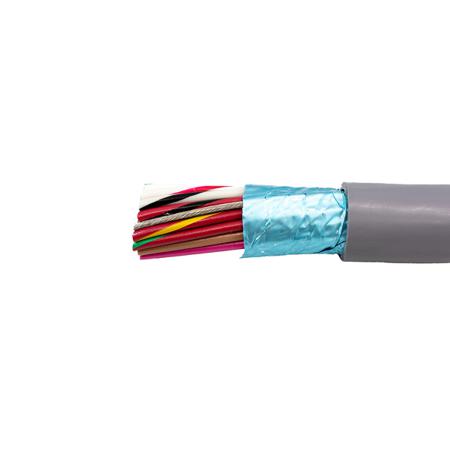 1299/30C SL001 Alpha Wire Alpha Essentials Communication & Control Control Cable, 30 Cores 22 AWG, Screened, 305 m, Grey Polyvinyl
