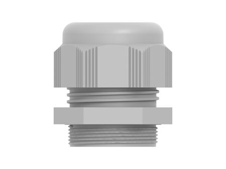 1SNG601124R0000 1SNG Series Light Grey PA 6 Cable Gland, M40 Thread, 19mm Min, 28mm Max, IP66, IP68