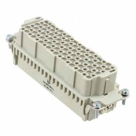 09162083101 HARTING Heavy Duty Power Connector Insert, 10A, Female, Han DD HMC Series, 108 Contacts