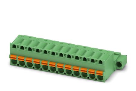 1873605 Phoenix Contact, 5.08mm Pitch, FKIC 2.5/12-STF-5.08, 12 Way, , Pluggable Terminal Block, Inverted Plug, Cable Mount,