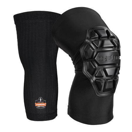 18553 Ergodyne Black Anti Slip Foam Slide On Knee Pad Resistant to Slip